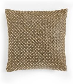 Engraved Paisley 16X16 Decorative Pillow, Created for Macy's Bedding