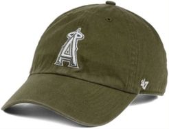 Los Angeles Angels of Anaheim Olive White Clean Up Cap