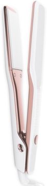 SinglePass X 1.5" Ionic Flat Iron with Ceramic Plates (White & Rose Gold)