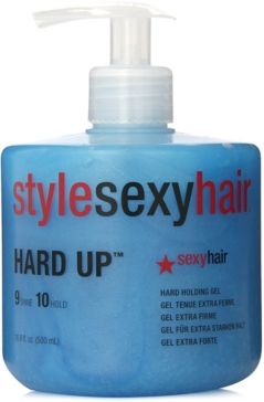 Style Sexy Hair Hard Up Hard Holding Gel, 16.9-oz, from Purebeauty Salon & Spa