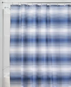 Enzo 72" x 72" Stripe Shower Curtain Bedding