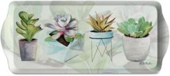 Pimpernel Succulents Melamine Sandwich Tray