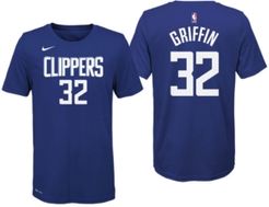 Blake Griffin Detroit Pistons Icon Name and Number T-Shirt, Big Boys (8-20)