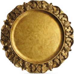 Jay Import American Atelier Gold Embossed Charger Plate