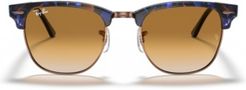 Sunglasses, RB3016 Clubmaster Fleck