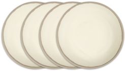 Potter Stone Melaboo 4-Pc. Dinner Plate Set