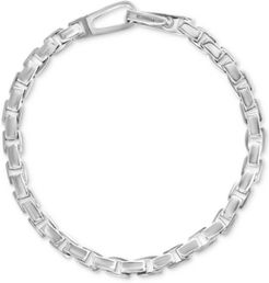 Effy Men's Polished Link Bracelet in Sterling Silver