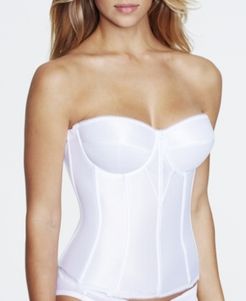 Juliette Satin Corset Strapless Longline 8950