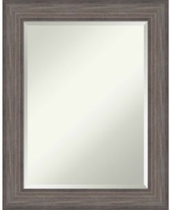 Country Barnwood 23x29 Bathroom Mirror