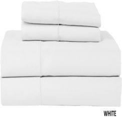 Luxury Concepts 500 Tc Solid Sateen King Sheet Set Bedding