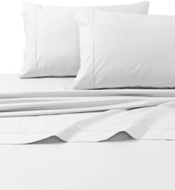 300 Thread Count Cotton Percale Extra Deep Pocket Twin Sheet Set Bedding