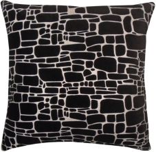 Edie@Home Precious Metals Collection Printed Faux Fur Pillow