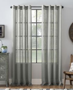 Textured Linen 52" x 84" Curtain