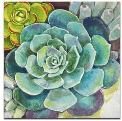 'Botanical Bliss Ii' Floral Canvas Wall Art, 30x30"