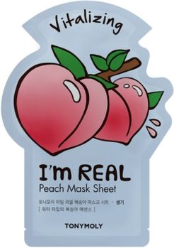 I'm Real Peach Sheet Mask, 0.71-oz.