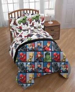 Marvel Avengers Marvel Team Twin Comforter Bedding