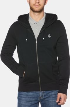 Zip-Front Fleece Hoodie