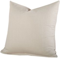 Linen Cream 20" Designer Throw Pillow