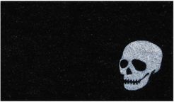 Skull 17" x 29" Coir/Vinyl Doormat Bedding