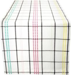 Color Pop Plaid Table Runner 14" X 72"