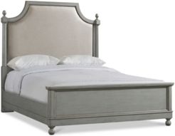 Bella Upholstered King Bed, Created for Macy's