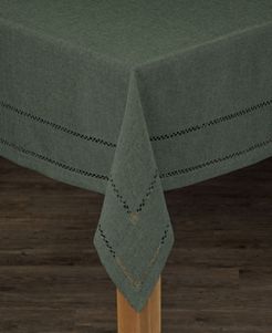 Hemstitch Polyester Tablecloth