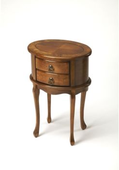 Butler Whitley Burl Side Table