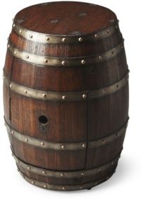 Butler Calumet Rustic Barrel Table