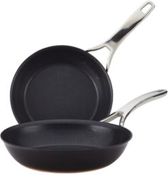 Nouvelle Copper Luxe Onyx Hard-Anodized Nonstick Twin Pack Skillet