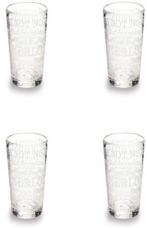 Farm to Table Etched Wine Glasses Set of 4