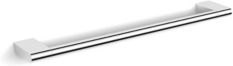 Ice Towel Bar in Polished Chrome Bedding