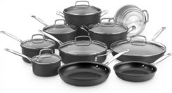 Chefs Classic Hard Anodized 17-Pc. Set