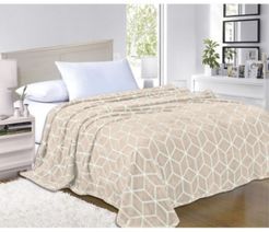 Super Silky Soft - Sale - All Season Super Plush Luxury Fleece Blanket Cube Design Bedding