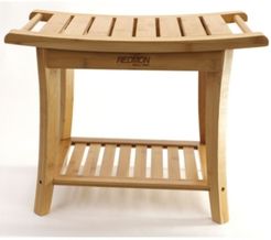 Redmon Bamboo Shower Bench with Side Handles