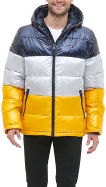 Pearlized Performance Hooded Puffer Coat