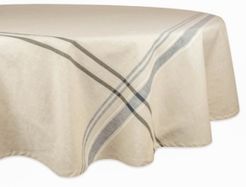French Stripe Tablecloth 70" Round