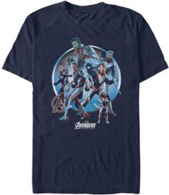 Avengers Endgame New Suits Unite Short Sleeve T-Shirt