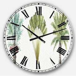 Farmhouse Oversized Metal Wall Clock