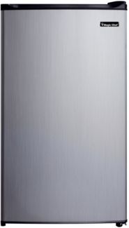 3.5 Cubic Feet Refrigerator with Full-Width Freezer Compartment with Door