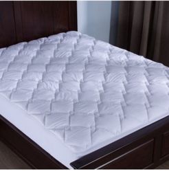 Top Alternative Mattress Pad Diamond Quilted Twin