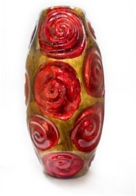 Tinsley Collection 14" Lacquered Table Vase