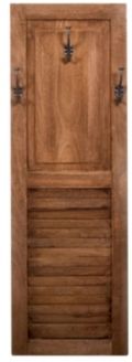 Villa 2 Louvre Panel Wall Hanging Coat Rack