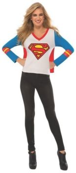 Supergirl Sport T-Shirt Adult Costume