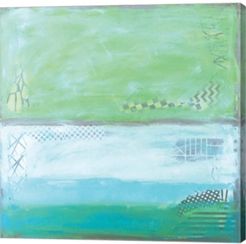 Sea Glass Vi by Leslie Saeta Canvas Art, 24" x 24"