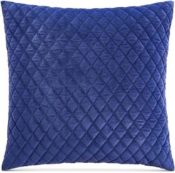 Closeout! Whim by Martha Stewart Collection Velvet Euro Decorative Pillow, Created for Macy's Bedding