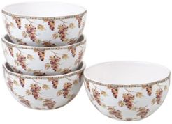 Certified International Tuscan Breeze 4-Pc. Ice Cream Bowls