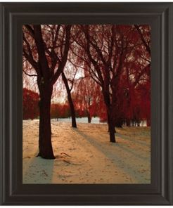 Autumn Snow Ii by Alicia Suave Framed Print Wall Art, 22" x 26"