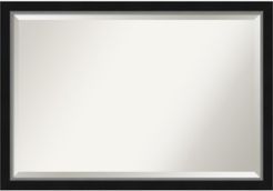 Eva Silver-tone Framed Bathroom Vanity Wall Mirror, 39.12" x 27.12"