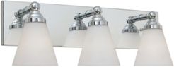 Designers Fountain Hudson 3 Light Bath Bar