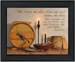 The Plans I have for You By Billy Jacobs, Printed Wall Art, Ready to hang, Black Frame, 18" x 14"